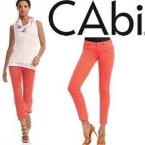 3/$22 Coral Lobster Skinny stretch jeans